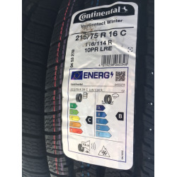 Continental VanContact Winter 215/75 R16C 116/114R 10PR Téli