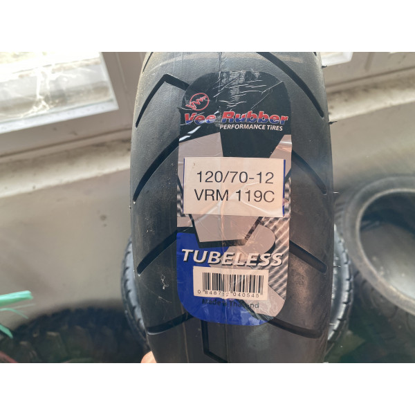 120/70-12 VeeRubber robogó gumi VRM119C 60P TL
