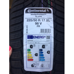 Continental WinterContact TS870 225/50 R17 98V XL FR Téli