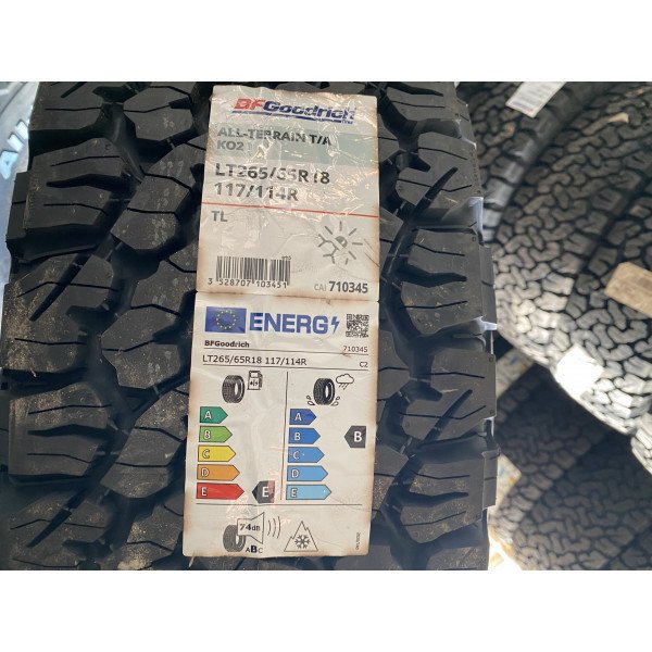 BF Goodrich All-Terrain T/A KO2 265/65 R18 117/114R