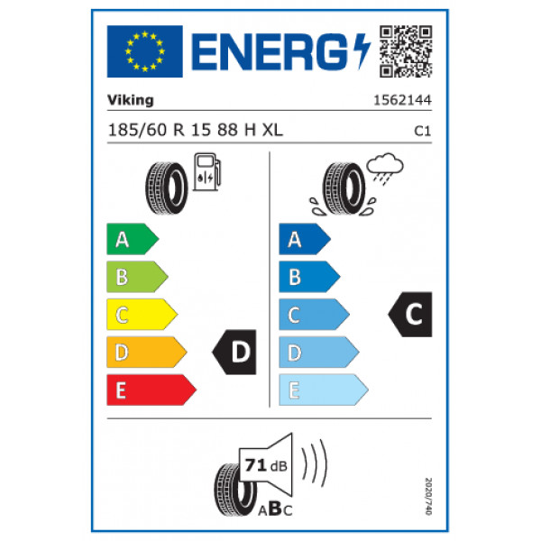 Viking CityTech II 185/60 R15 88H XL